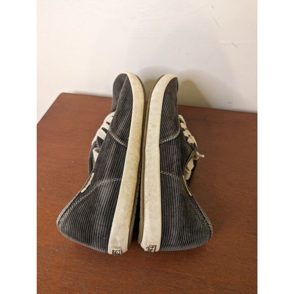 Taos Women's Sneakers Gray Corduroy Lace-up Size 11. - Picture 5 of 7